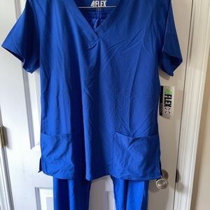 Royal/Electric blue 4Flex Scrub set!